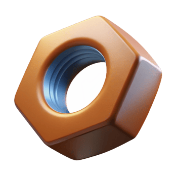 serene abstract Nut, hex nut, construction material, original png