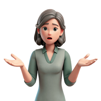 magnificent contemporary Confused woman shrugging her shoulders, high quality png