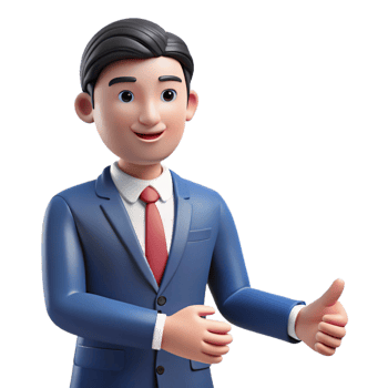 elegant vintage Salesperson in suit shaking hands, authentic png