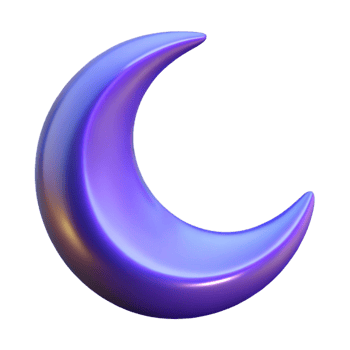 stunning creative Crescent moon professional png