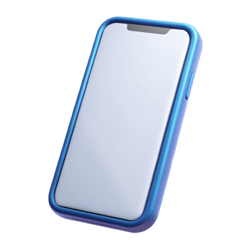 vibrant vintage Smartphone with a blank screen exclusive png