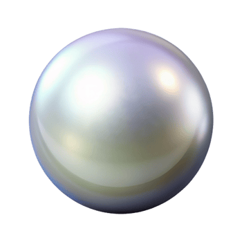 elegant abstract A single pearl, high quality png