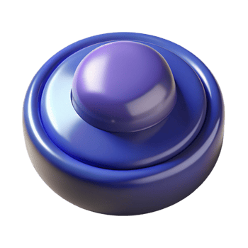 dramatic classic A single button, original png
