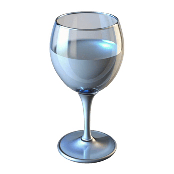 extraordinary rustic A single, wine glass, empty, crystal clear exclusive png