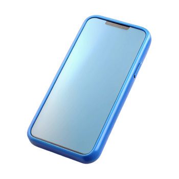 magnificent minimalist A single, mobile phone, smartphone, blank screen 4K png