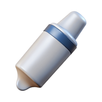 dramatic modern A single, paint tube, titanium white, squeezed genuine png