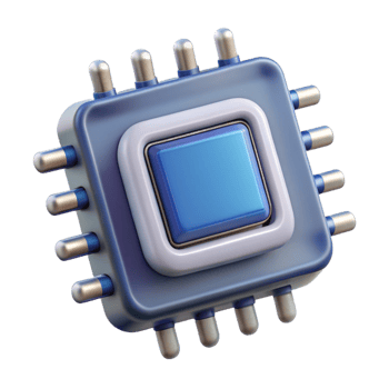 elegant vintage A microchip, close-up, showing intricate details exclusive png