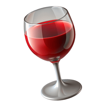 magnificent artistic Glass of red wine professional png