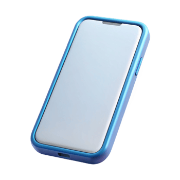 stunning abstract Mobile phone with blank screen high resolution png