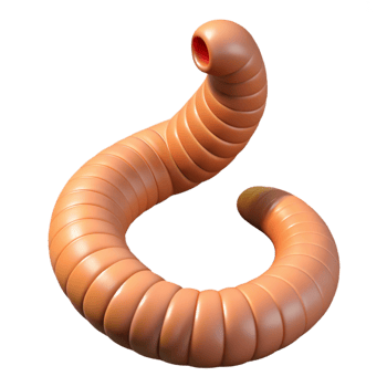 vibrant classic A earthworm 4K png
