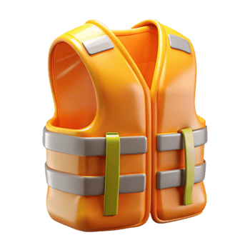 vibrant vintage Safety vest, high-visibility vest, construction safety, premium png