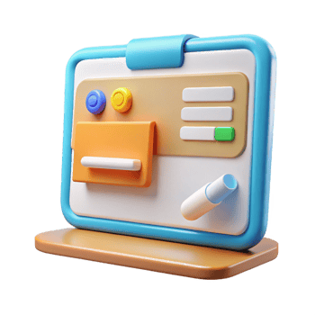 elegant classic Educational technology interactive whiteboard professional png