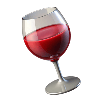 impressive traditional A glass of red wine, original png