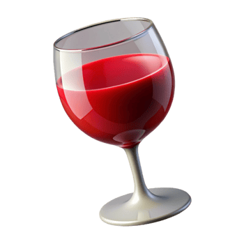 vibrant artistic A glass of overflowing red wine, 4K png