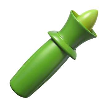 wonderful minimalist Single green bamboo shoot premium png