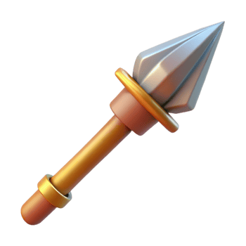 vibrant artistic Odin's Spear, Gungnir, authentic png