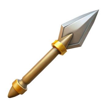 vibrant abstract Odin's Spear, Gungnir, premium png