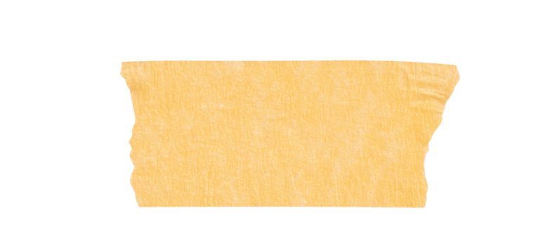 Blank crumpled yellow sticker dented paper paper with transparent background, providing copy space for text or design elements png