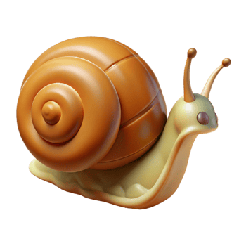 extraordinary vintage A crawling garden snail exclusive png