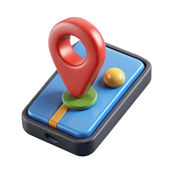 impressive contemporary GPS navigation device high resolution png