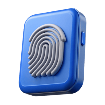 dramatic classic Fingerprint scanner high quality png
