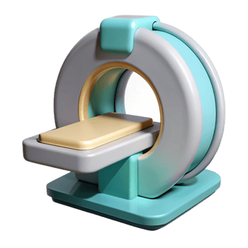 vibrant contemporary Medical imaging scanner high resolution png