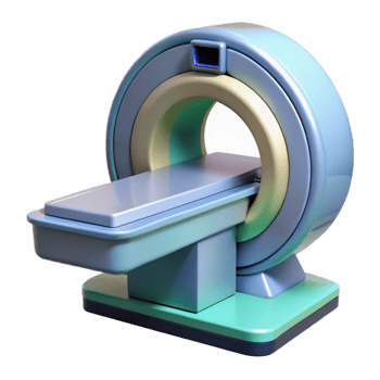 elegant classic Medical imaging scanner detailed png