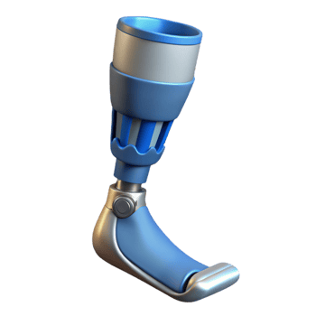 extraordinary abstract 3D printed prosthetic limb original png