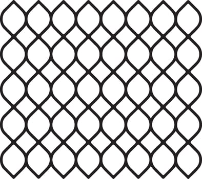 Seamless geometric lattice pattern design. vector