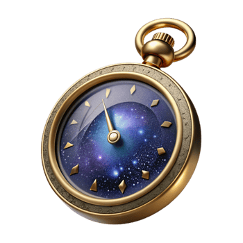 dramatic traditional Antique Pocket Watch Face Up Isolated Cutout detailed png
