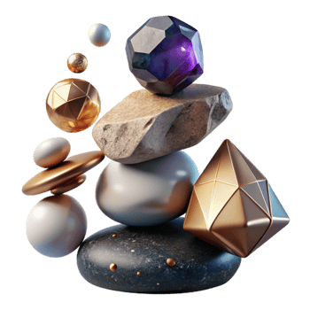 impressive rustic Balancing Rocks Stacked High Transparent Element original png