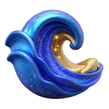 extraordinary rustic Blue Ocean Wave Rolling Isolated detailed png