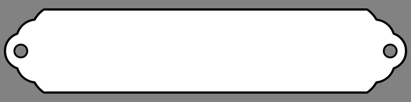 Vintage frame with holes, white space for text insertion. vector