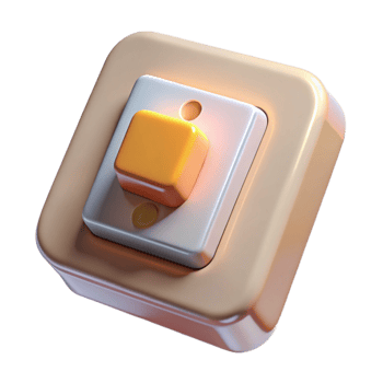 beautiful traditional Light switch premium png