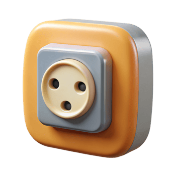 stunning creative Electrical outlet detailed png