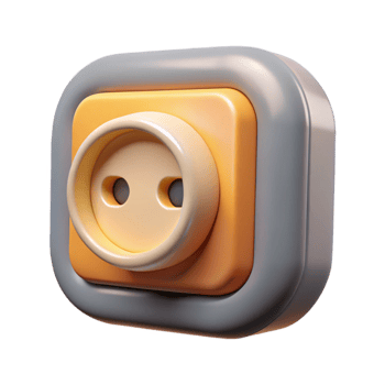 dramatic rustic Electrical outlet original png