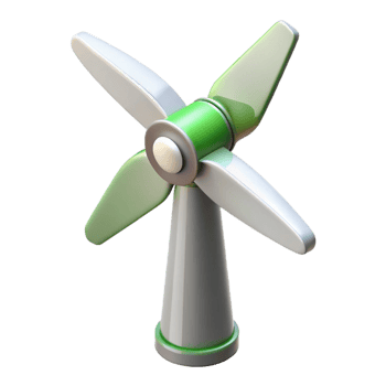 magnificent rustic Wind turbine blade premium png