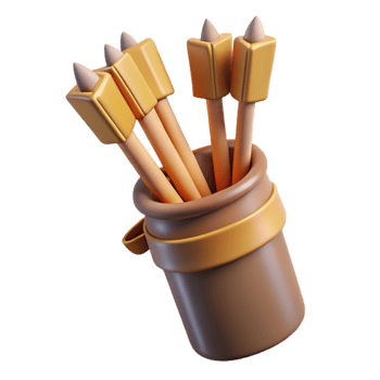 wonderful modern A quiver full of arrows genuine png