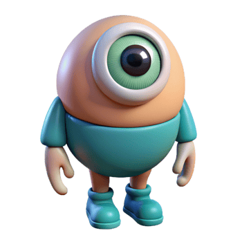 stunning rustic Cyclops, one-eyed giant exclusive png