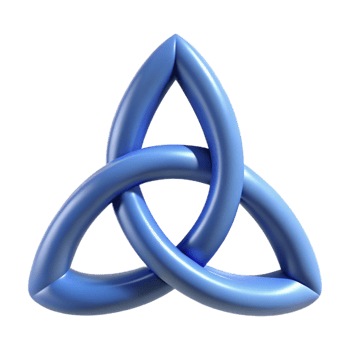 extraordinary modern Triquetra symbol professional png