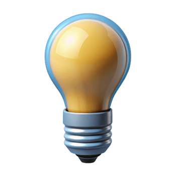 magnificent artistic A smart lightbulb professional png