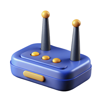impressive traditional A wireless router with antennas genuine png