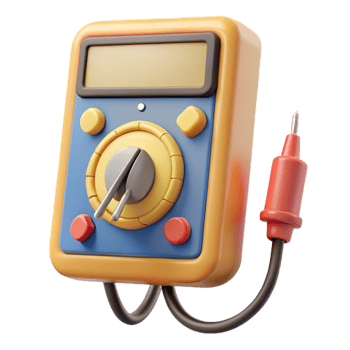 elegant rustic A multimeter for electrical testing high resolution png