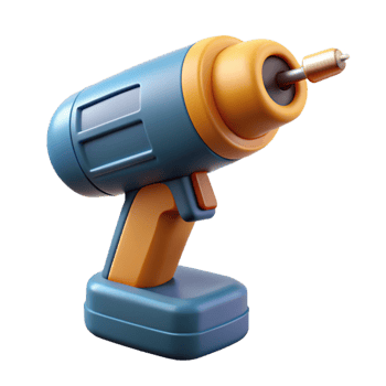 serene minimalist A drill high resolution png