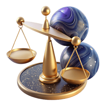 beautiful vintage Conceptual Scale Balancing on Tip of Finger Isolated genuine png