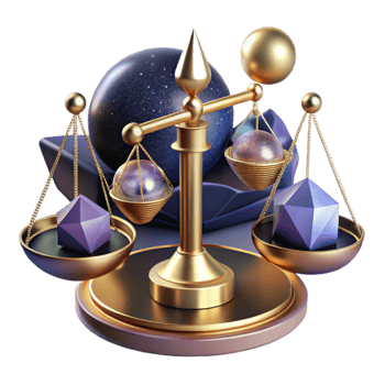 impressive creative Conceptual Scale Weighing Risk and Reward authentic png