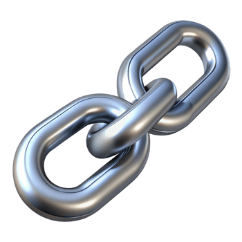 stunning modern Chain, metal link chain, steel, original png