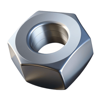 elegant minimalist Nut, steel nut, hexagonal, original png