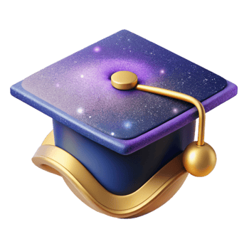 impressive rustic D Rendered Graduation Cap Icon Transparent authentic png