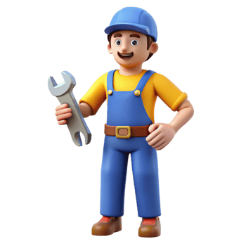 dramatic artistic Resourceful mechanic troubleshooting a problem genuine png
